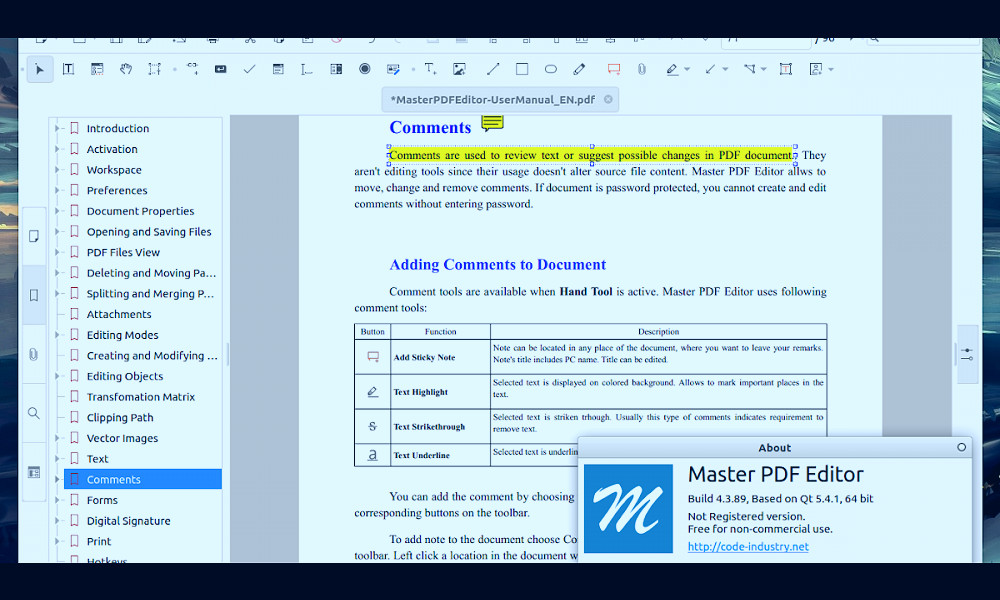 Download Master PDF Editor 4 For Linux (Free To Use Version) - Linux  Uprising Blog