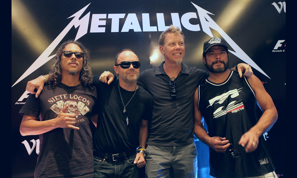 Where can I listen to Metallica's new album 72 Seasons