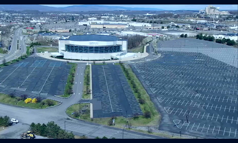 State and county officials discuss testing site at Mohegan Sun Arena |  wnep.com