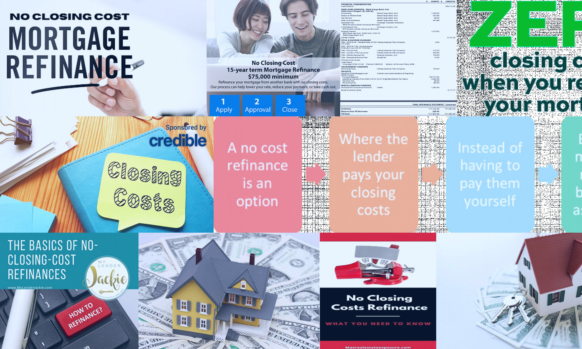 no cost mortgage refinance