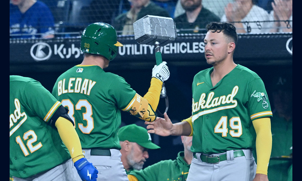 Shea Langeliers' game-winning HR in 9th helps A's end skid | Reuters