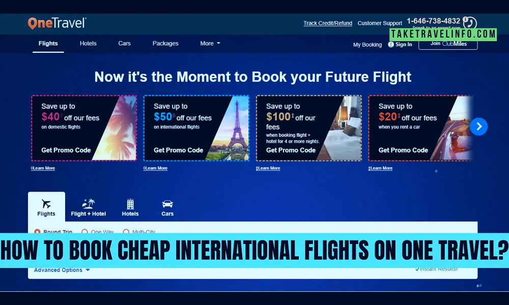 How To Book Cheap International Flights On One Travel?