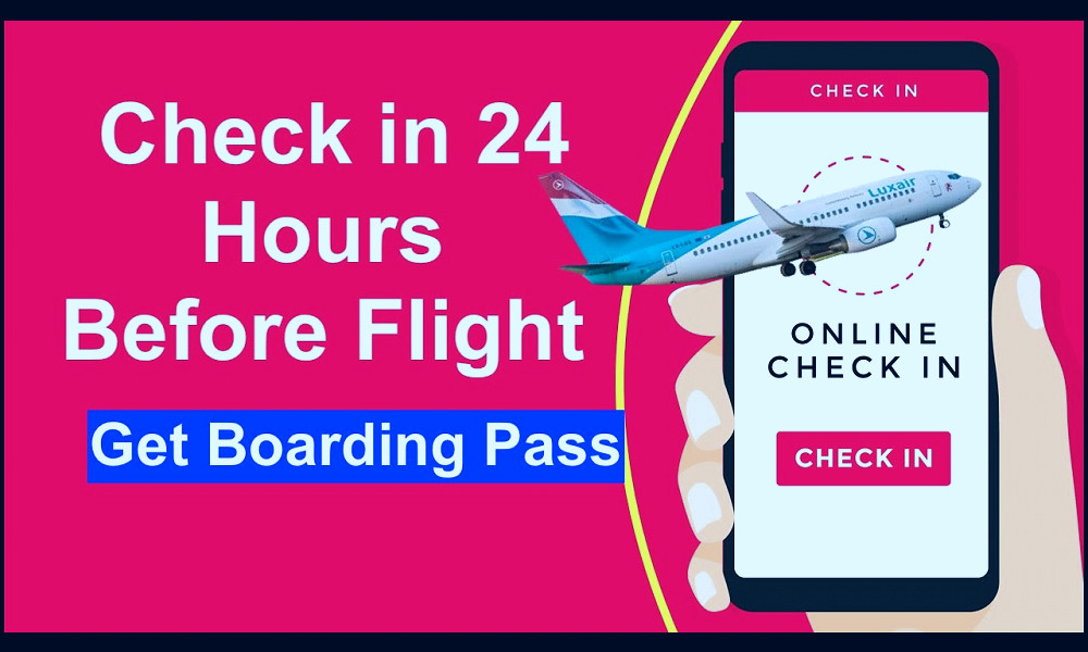 How to Check in 24 Hours Before Flight and Get Boarding Pass | Luxembourg  Airlines - YouTube