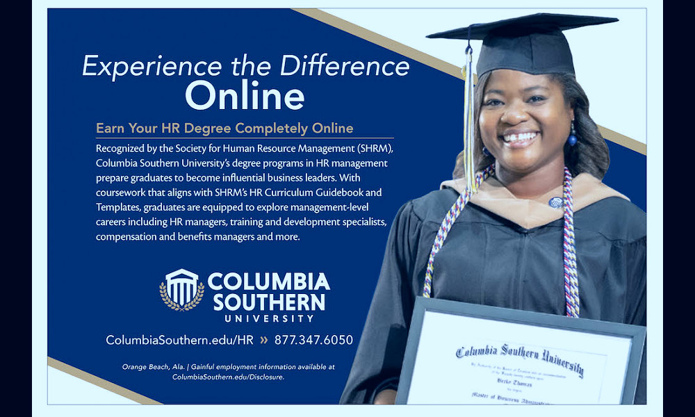Columbia Southern University Online Degree Program - HRProfessionalsMagazine