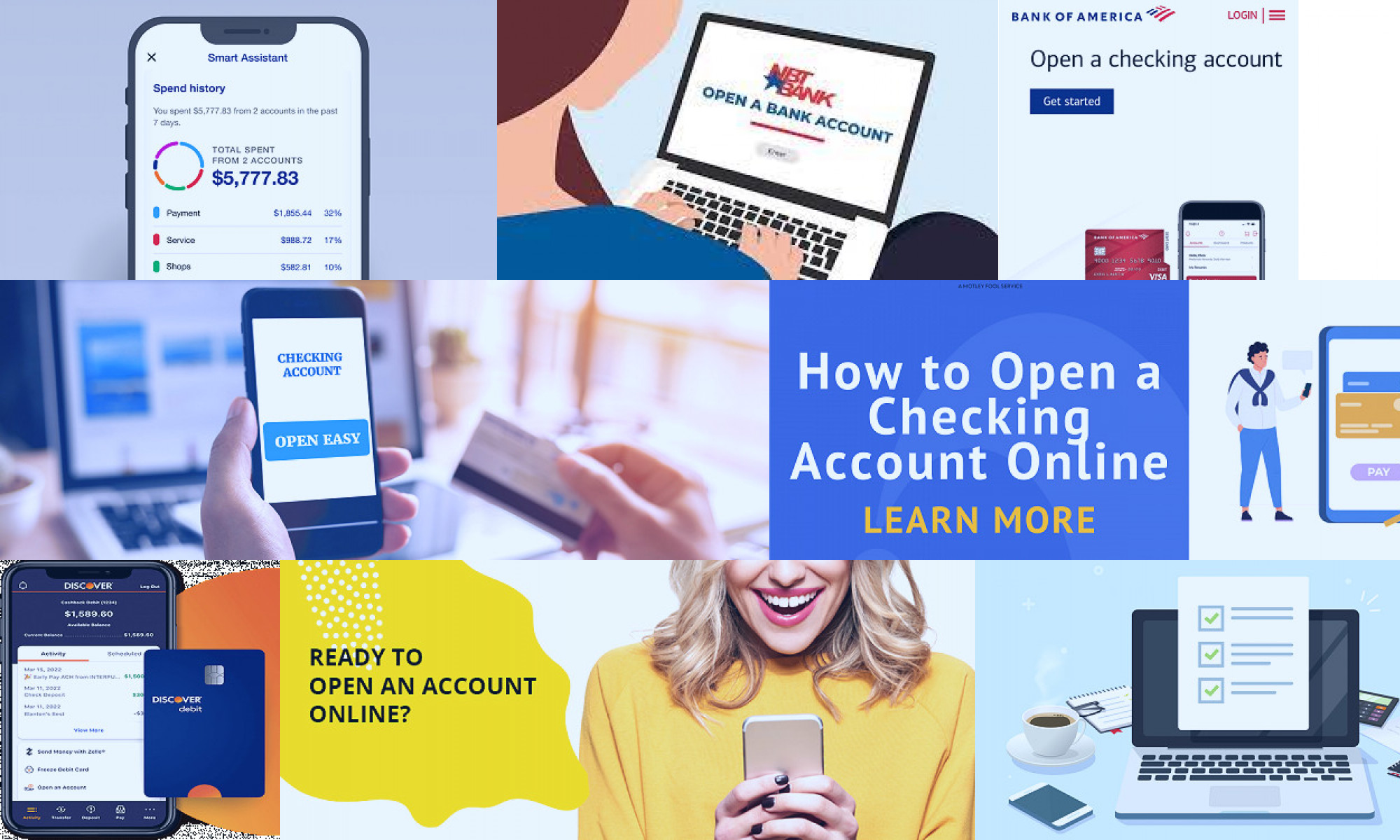 open checking account online
