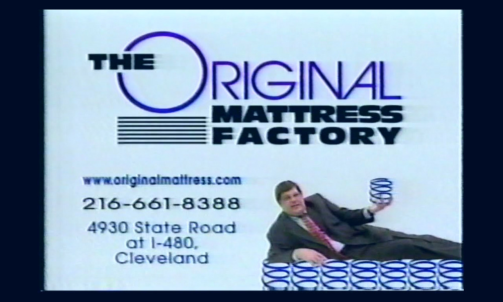 Original Mattress Factory Commercial w/Ron Trzcinski (2002) - YouTube
