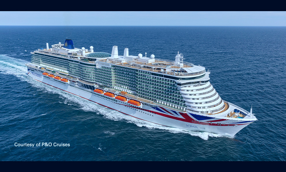 P&O Cruises' new cruise ship MS Iona is equipped with Halton Marine's  galley ventilation and fire safety equipment