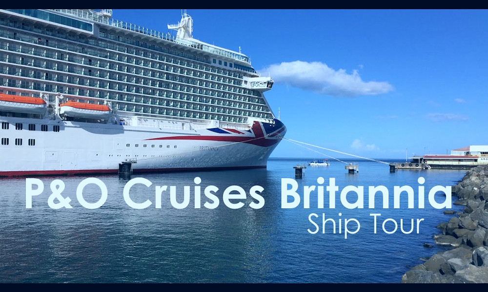 P&O Cruises Britannia Ship Tour - YouTube