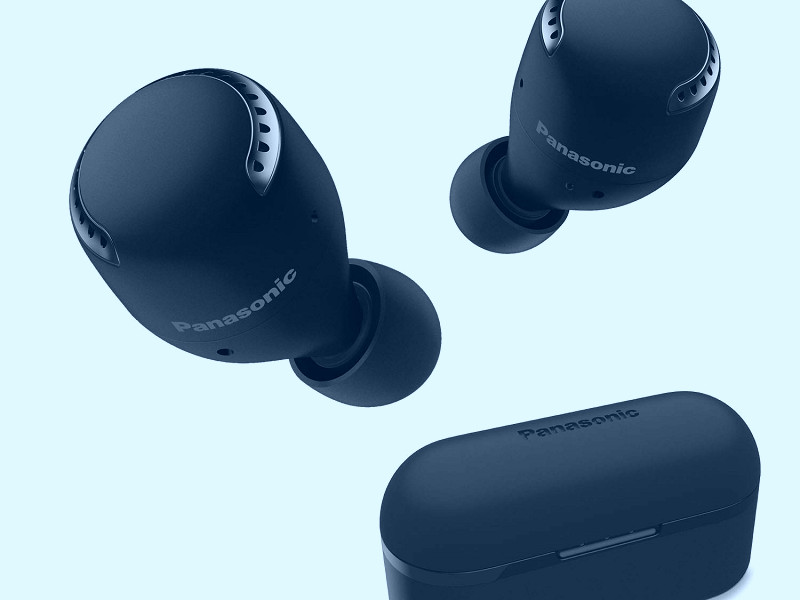 Amazon.com: Panasonic True Wireless Earbuds, Noise Cancelling Bluetooth  Headphones, IPX4 Water Resistant and Compatible with Alexa, Charging Case  Included - RZ-S500W (Black) : Electronics