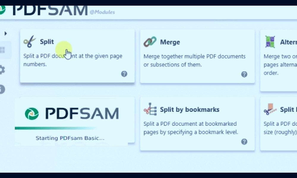 How to merge and split pdf files using pdfsam - YouTube
