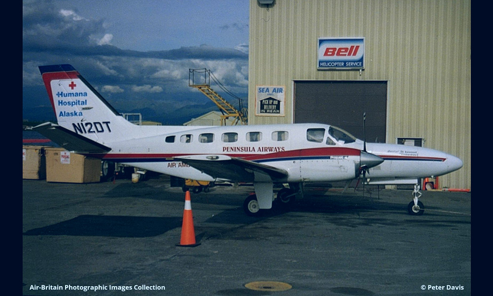 Cessna 441 Conquest, N12DT / 441-0040, Peninsula Airways / Penair (KS /  NLA) : ABPic