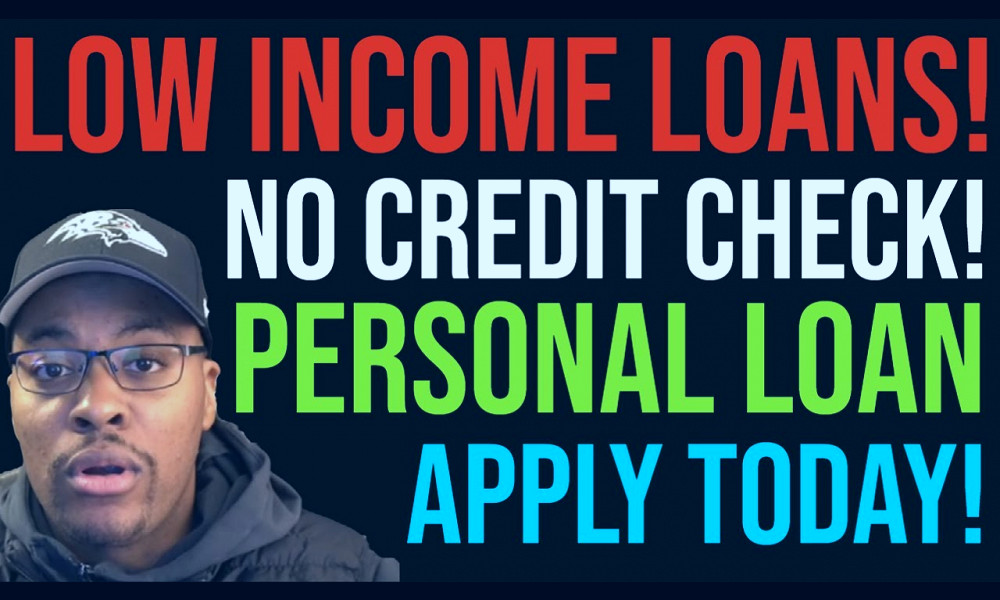 LOW INCOME LOANS WITH NO CREDIT CHECK! EASY APPROVAL! PERSONAL LINE OF  CREDIT! (MAJOR GAME CHANGER!) - YouTube