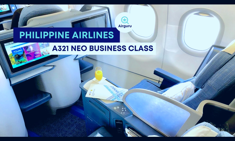 Philippine Airlines Business Class A321neo Review: Manila - Bangkok -  YouTube