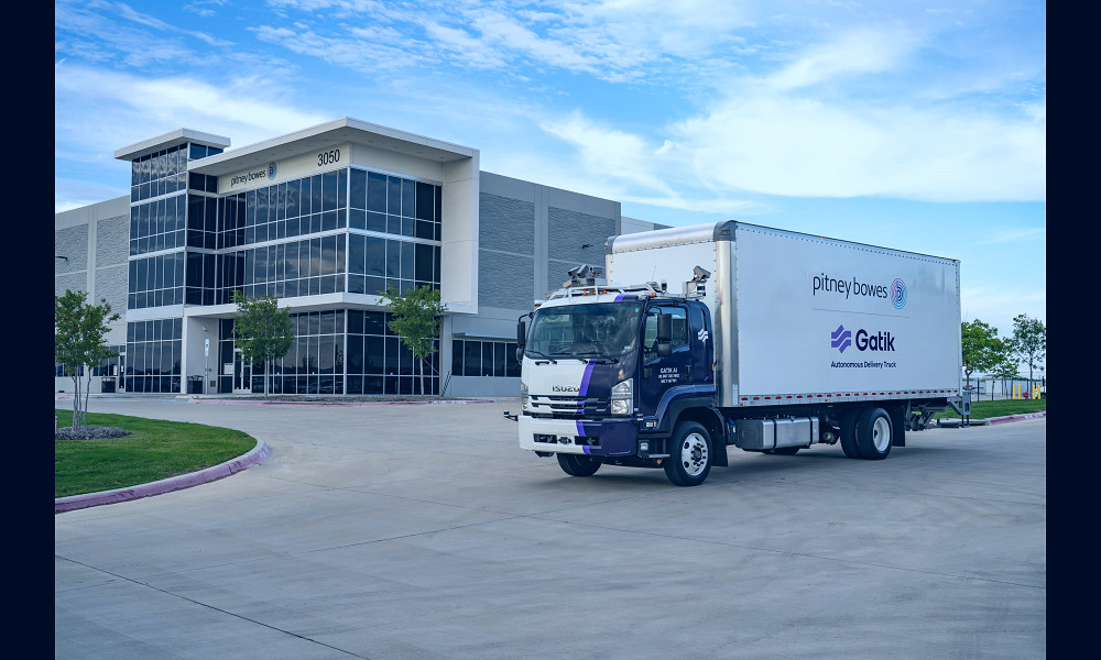 Autonomous delivery company Gatik wins new pilot program with Pitney Bowes  in Dallas