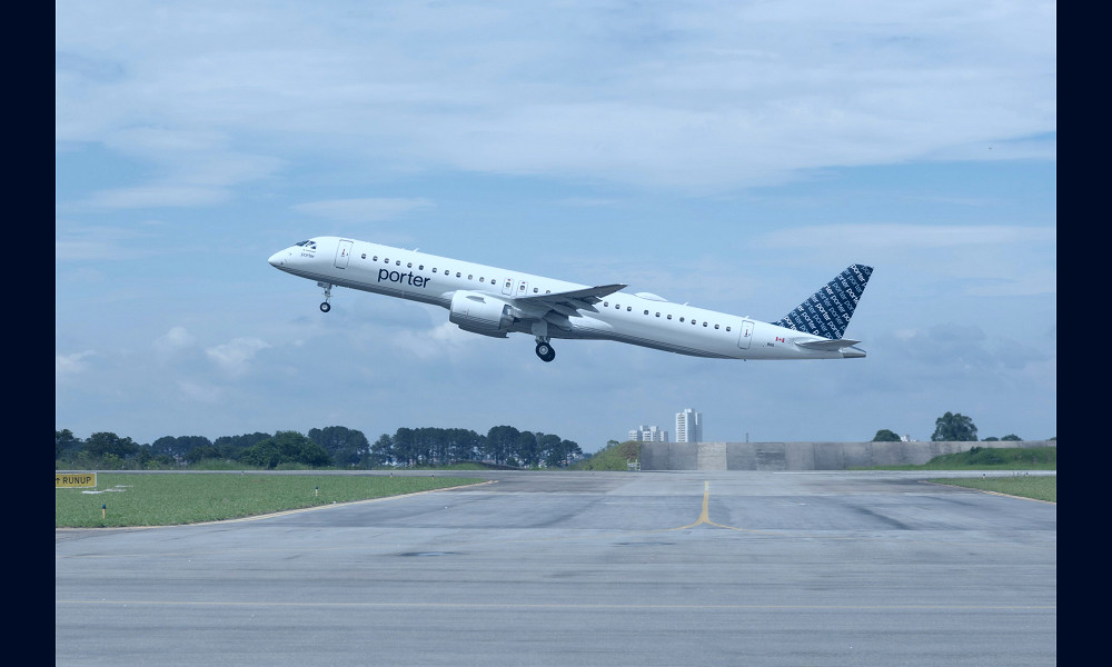 Porter Airlines receives first two Embraer E195-E2s | AirInsight