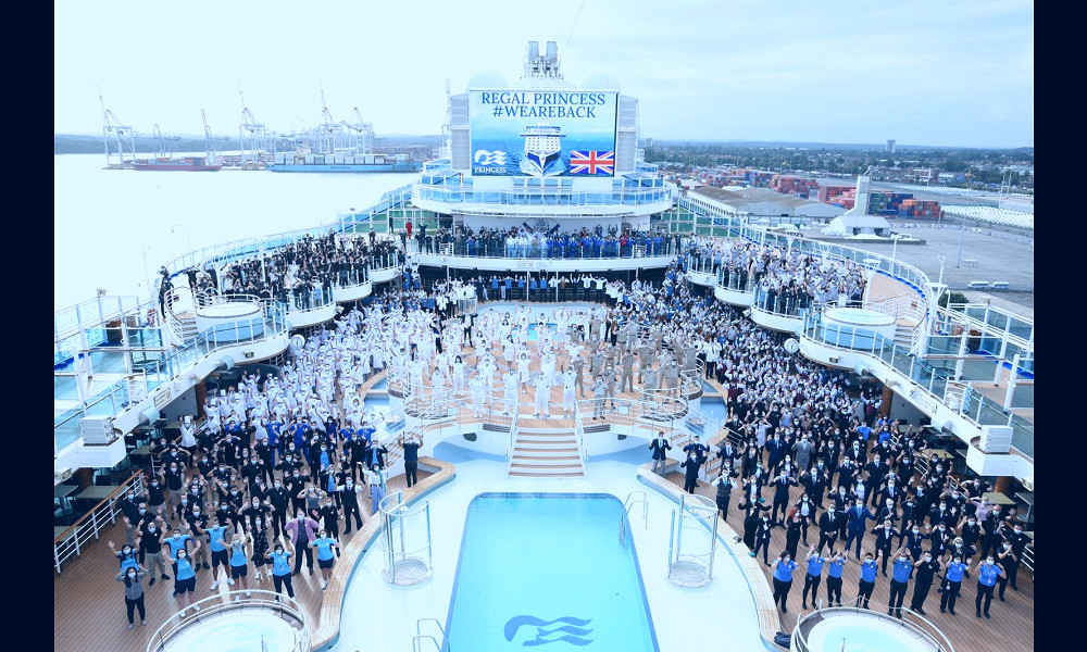 Princess Cruises hails 'electric' UK cruise restart- Cruise Trade News