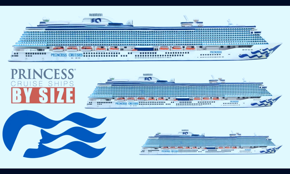 Princess Cruise Ships by Size [2022] with Comparison Chart
