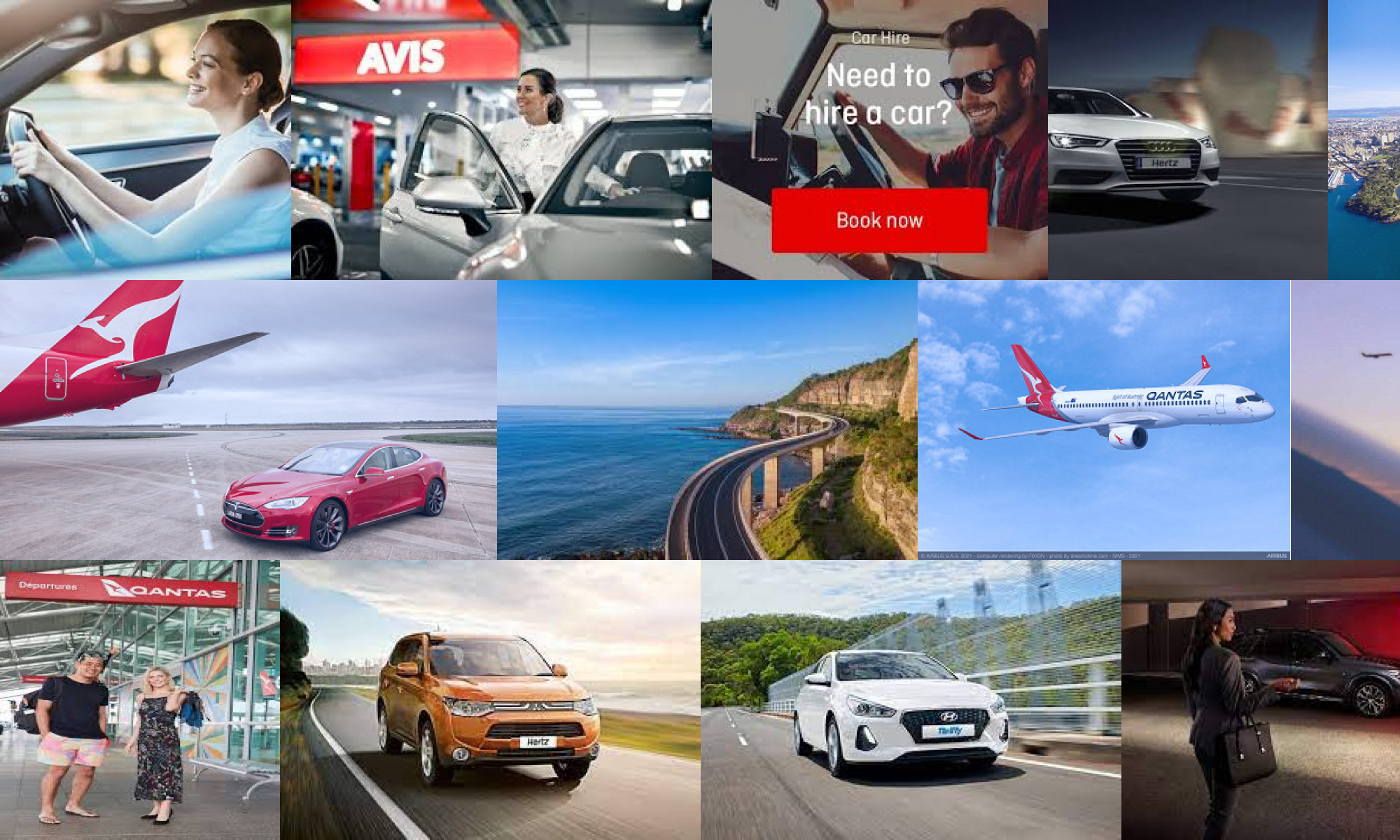 qantas car hire