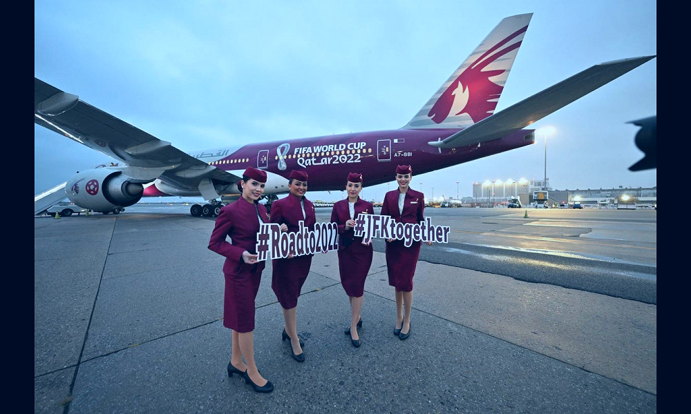 Qatar Airways Ready To Shine At 2022 World Cup As Official Airline Of FIFA