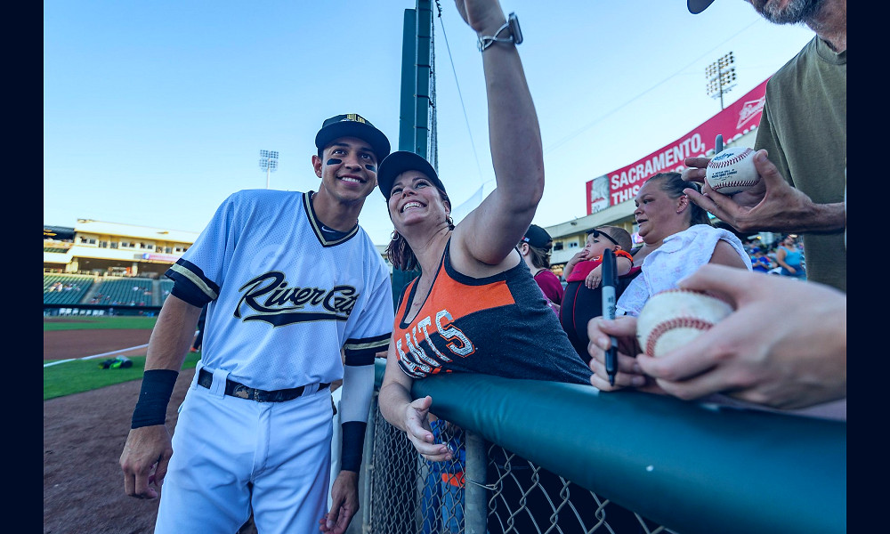 Giants' players thrilled for Sacramento River Cats' division title