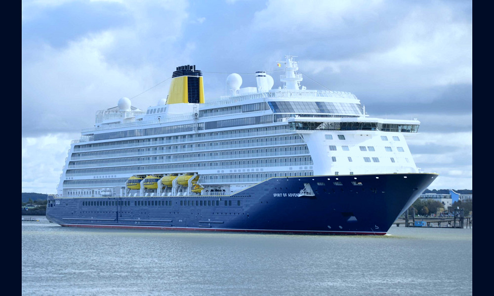 Saga Cruises newest ship Spirit of Adventure arrives at Tilbury in Essex |  Ships Monthly
