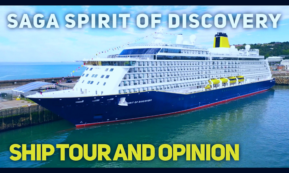 Saga Spirit of Discovery Cruise Ship Tour & First Impressions - Brand new  cruise ship design! - YouTube