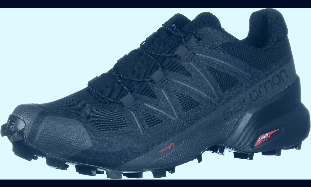 Amazon.com | Salomon Speedcross 5 Trail Running Shoes for Men,  Black/Black/Phantom, 7 | Trail Running
