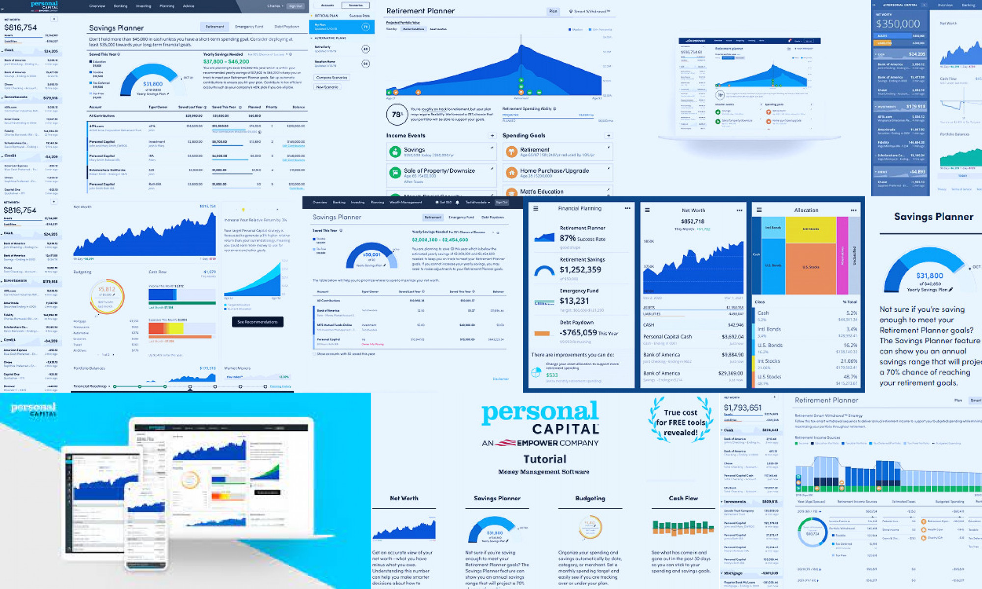 saving planning personal capital