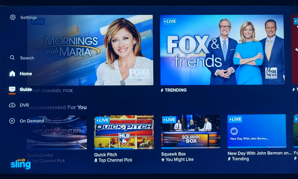 Sling TV's new, easy-to-use menus make cord-cutting more fun: Hands-on -  CNET