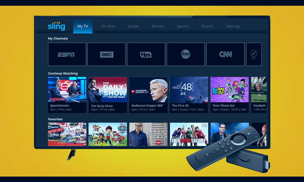 Sling TV on Fire Stick: Is it available and how to install it on your  device | TechRadar