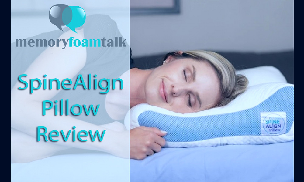 SpineAlign Pillow Review 2022 | Memory Foam Talk