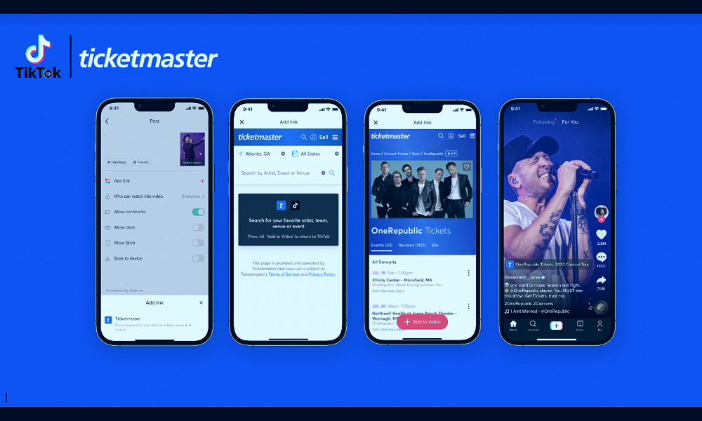 Ticketmaster, TikTok partner to give users a new way to discover and  purchase event tickets | TechCrunch
