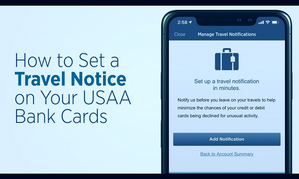 How to Set a Travel Notification | USAA Bank - YouTube