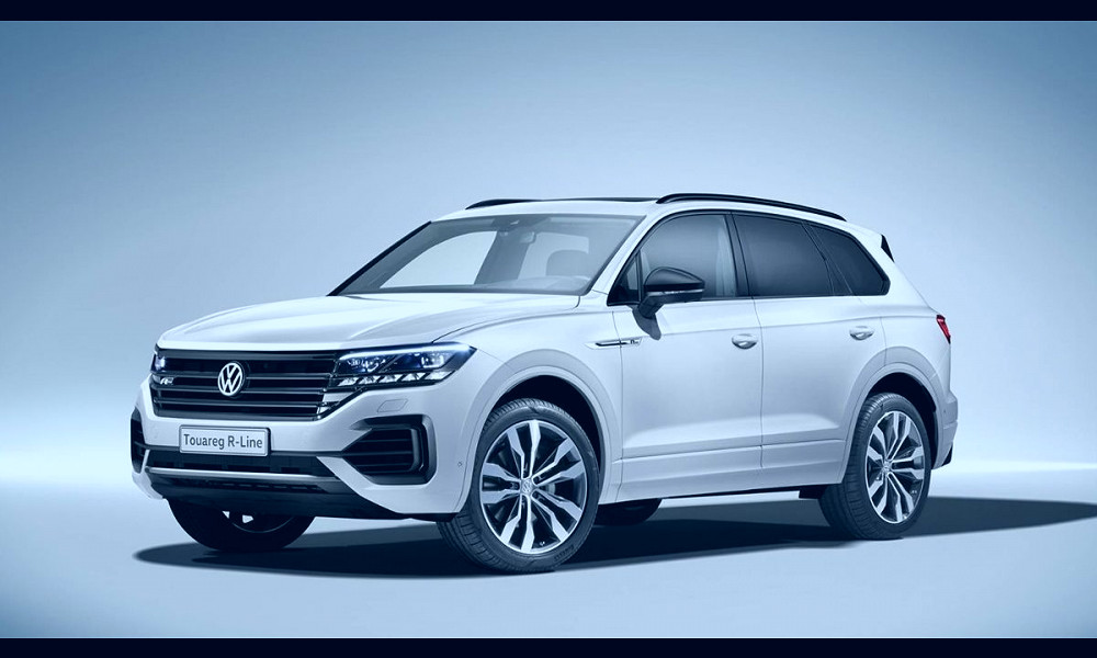 There's an all-new VW Touareg, but it's not for us