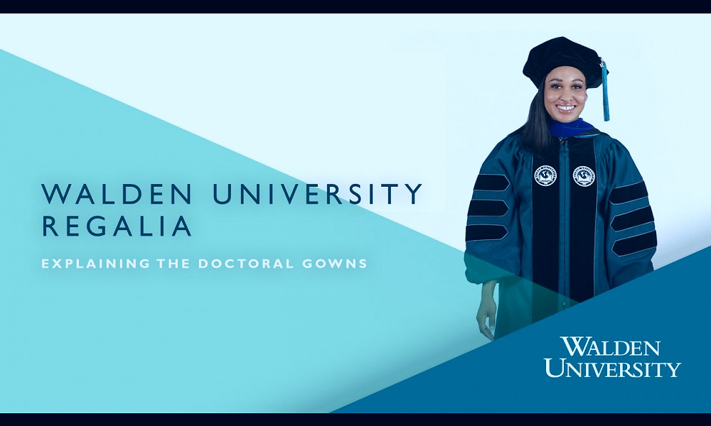 Walden University Regalia: Explaining the Doctoral Gowns - YouTube