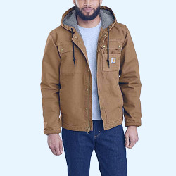 Relaxed Fit Washed Duck Sherpa-Lined Utility Jacket | Men's Cold Weather  Gear | Carhartt