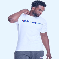 Men's Classic Graphic T-Shirt, Script Logo | Champion