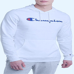 Champion Men's Hooded Long-Sleeve Tee Shirt for Men, Cotton Men's  T-Shirt Hoodie | eBay