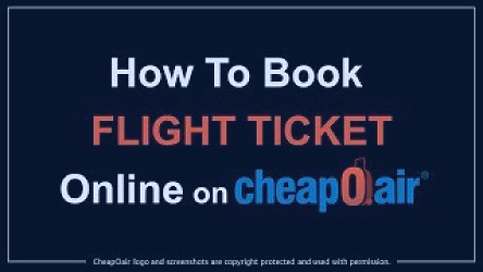 How to Book Flight Ticket Online on CheapOair - YouTube