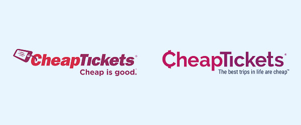 Brand New: New Logo for CheapTickets