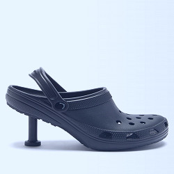 Black X Crocs Madame rubber mules | Balenciaga | MATCHESFASHION US