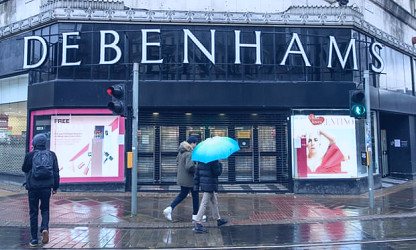 UK high street left reeling as Debenhams goes into liquidation | Debenhams  | The Guardian