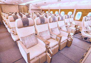 The new premium economy cabin offered by Emirates is a class above the rest  - Travel Weekly
