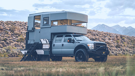 This Custom Solar-Powered Ford F550 Camper Lets You Live Off-the-Grid –  Robb Report