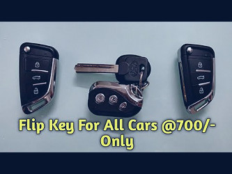 Fiip Key For All Car 700 Only | i20 Magna Flip Key Modification - YouTube