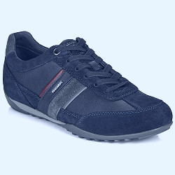 Geox U WELLS Marine - Free delivery | Spartoo NET ! - Shoes Low top  trainers Men USD/$108.50