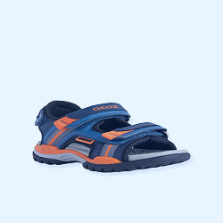 Sandals for Boys, J. Borealis B.A by GEOX® - blue dark solid, Shoes