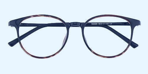 Prince Round Tortoise Full-Frame Ultem Eyeglasses | GlassesShop