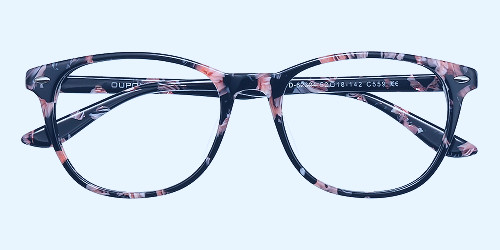 Miami Horn Floral Full-Frame Acetate Eyeglasses | GlassesShop
