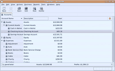 GnuCash Free Personal Finance and Accounting Software